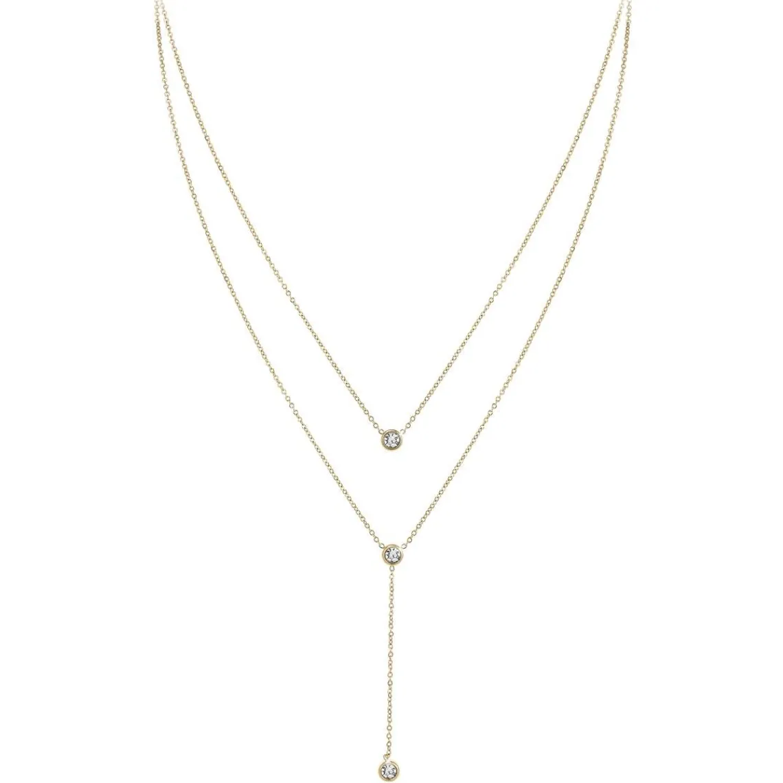 So Charm Bijoux Collier Femme So Charm - B2998-DORE - Collier Mode Doré | Femme Collier Et Pendentif
