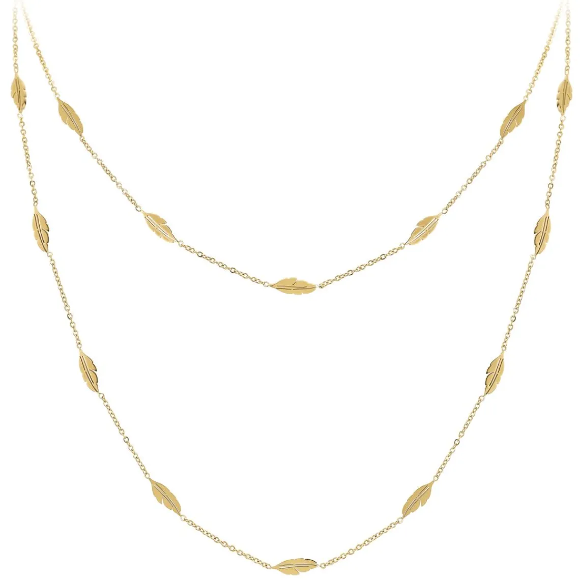 So Charm Bijoux Collier Femme So Charm - B2995-DORE - Collier Mode Doré | Femme Collier Et Pendentif