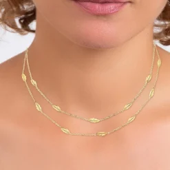 So Charm Bijoux Collier Femme So Charm - B2995-DORE - Collier Mode Doré | Femme Collier Et Pendentif