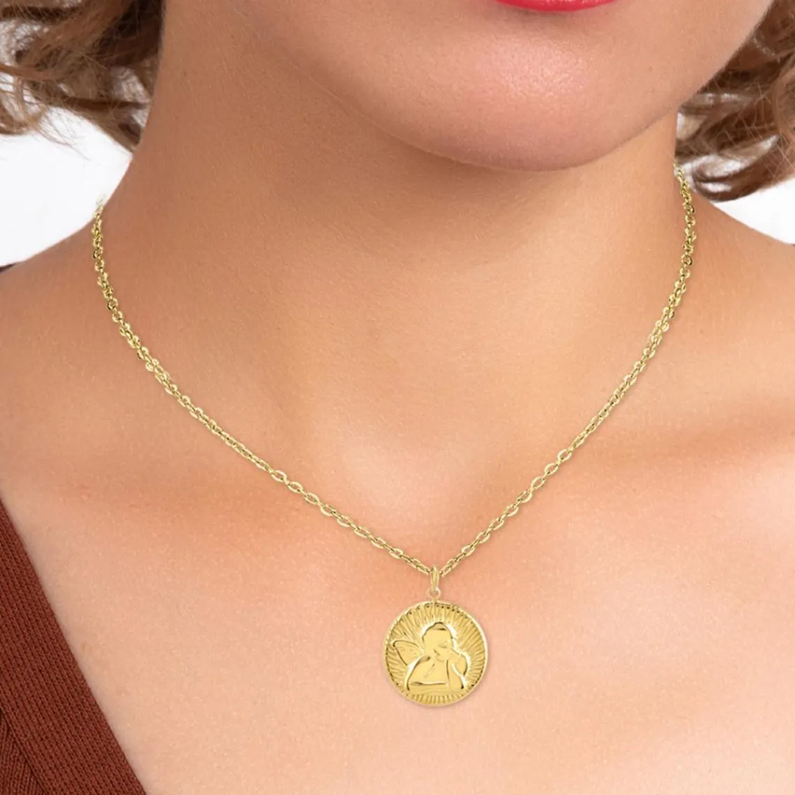 So Charm Bijoux Collier Femme So Charm - B2979-DORE - Collier Mode Doré | Femme Collier Et Pendentif