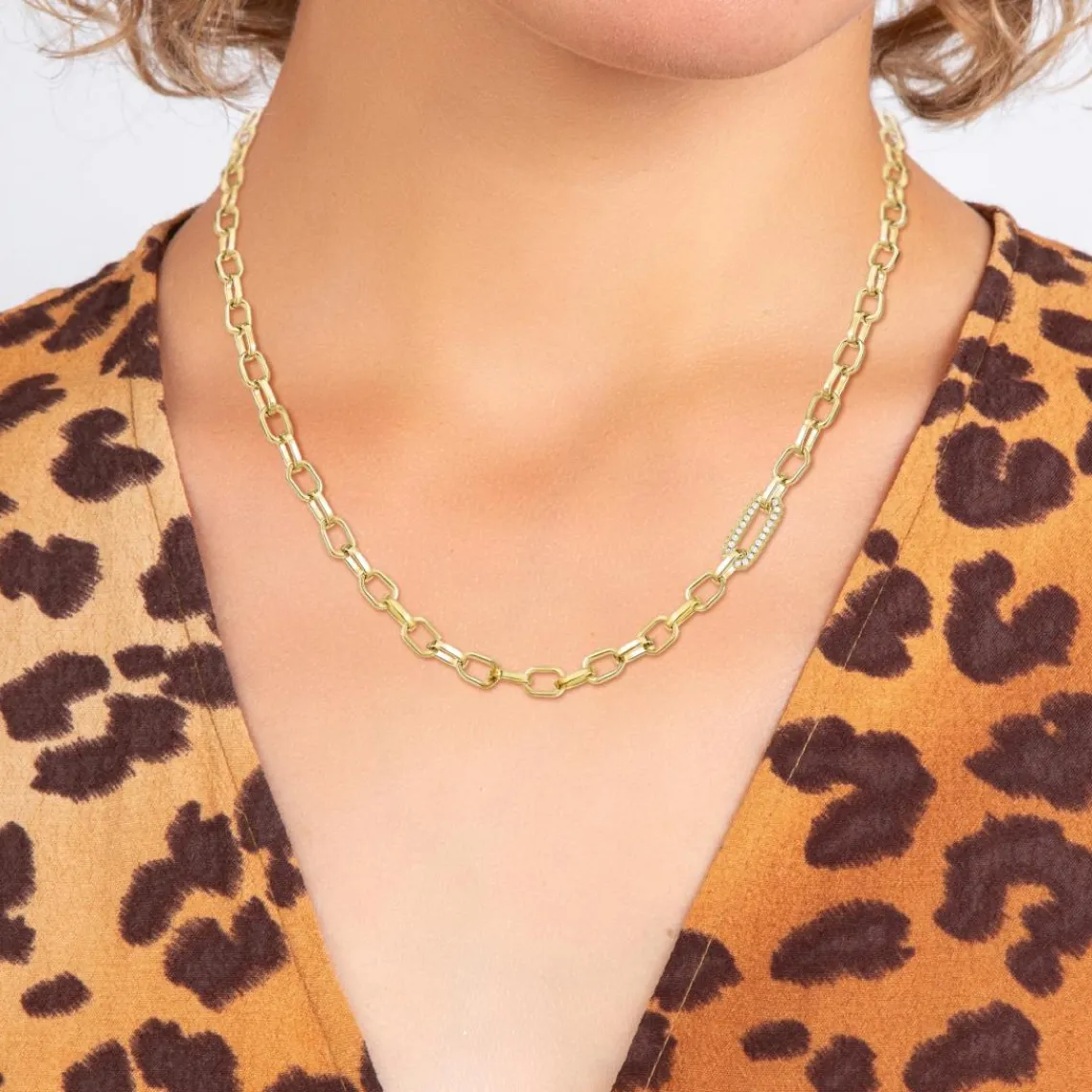 So Charm Bijoux Collier Femme So Charm - B3174-DORE - Collier Mode Doré | Femme Collier Et Pendentif