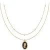 So Charm Bijoux Collier Femme So Charm - B3289-DORE - Collier Mode Doré | Femme Collier Et Pendentif