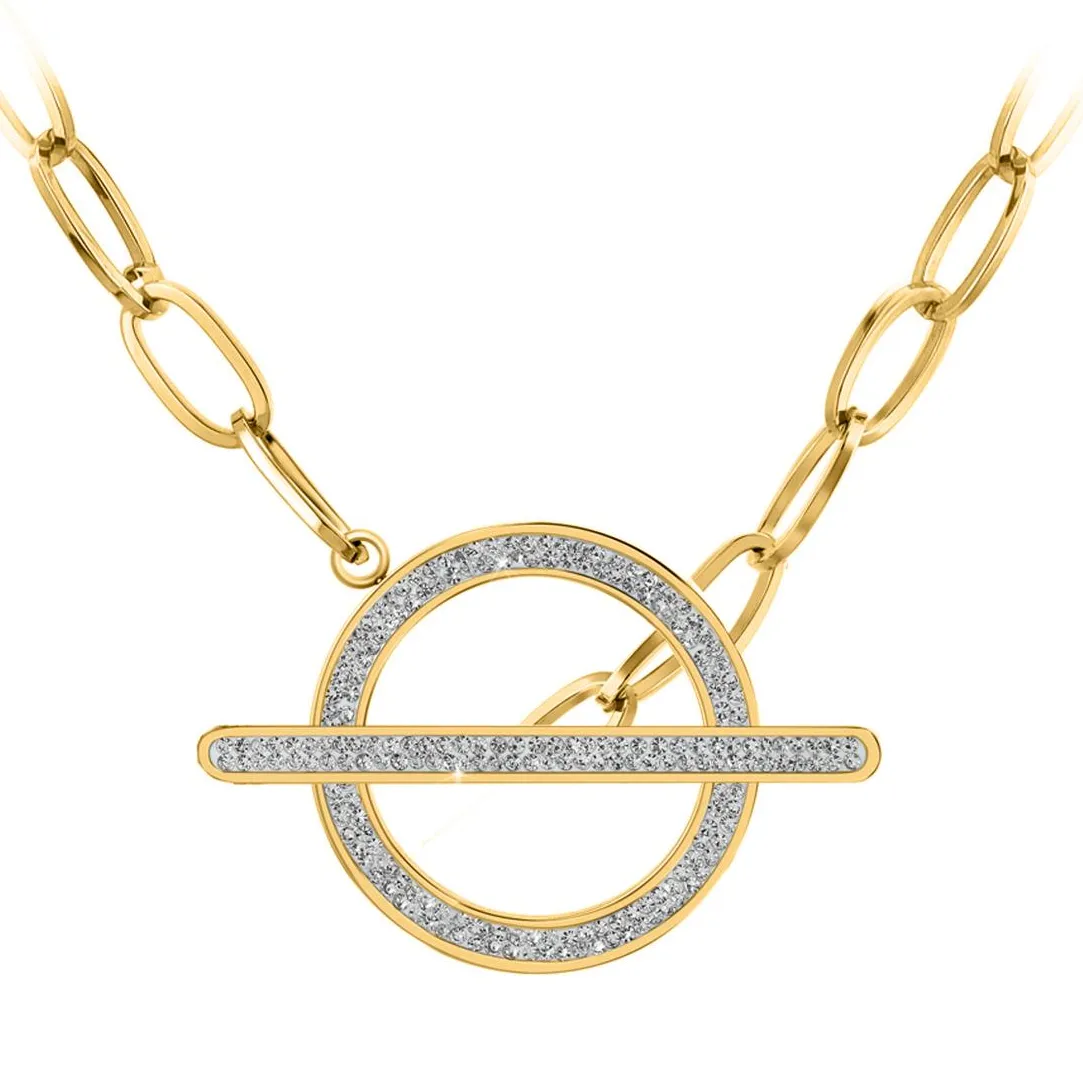 So Charm Bijoux Collier Femme So Charm - B2751-DORE - Collier Mode Doré | Femme Collier Et Pendentif