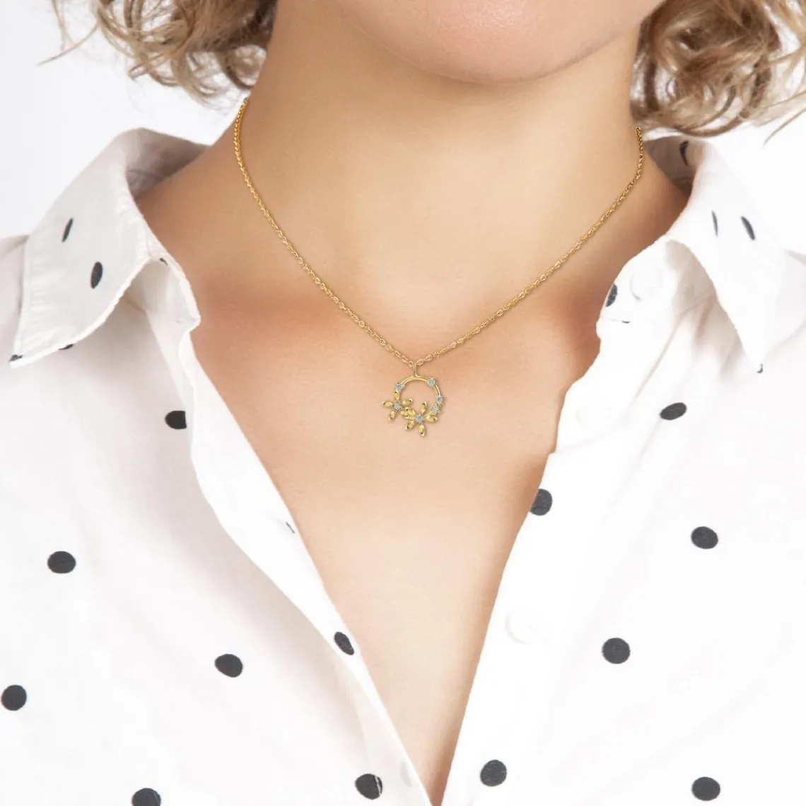 So Charm Bijoux Collier Femme So Charm - B3244-DORE - Collier Mode Doré | Femme Collier Et Pendentif