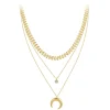 So Charm Bijoux Collier Femme So Charm - B3090-DORE - Collier Mode Doré | Femme Collier Et Pendentif