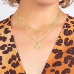 So Charm Bijoux Collier Femme So Charm - B3090-DORE - Collier Mode Doré | Femme Collier Et Pendentif