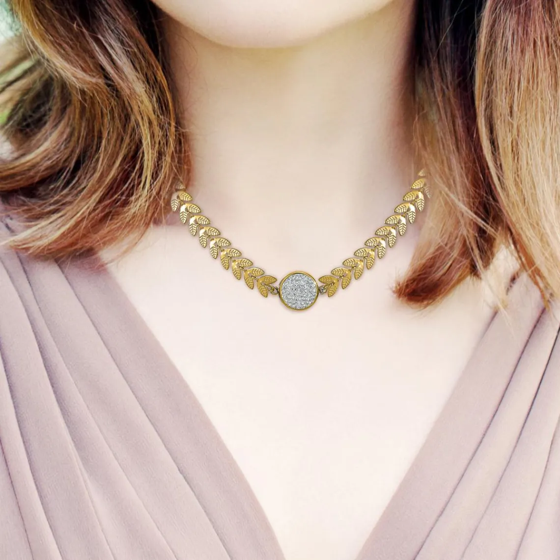 So Charm Bijoux Collier Femme So Charm - B2463-DORE - Collier Mode Doré | Femme Collier Et Pendentif