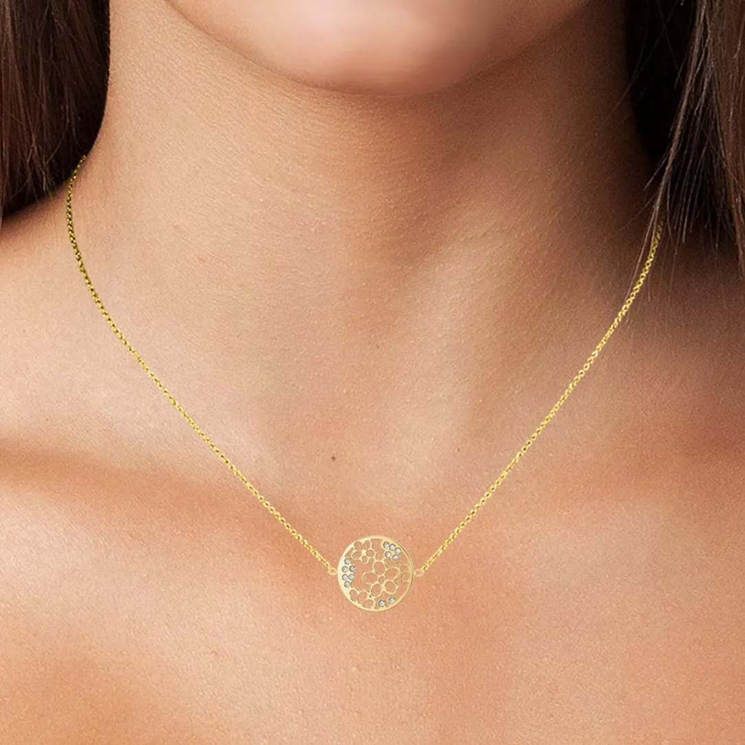 So Charm Bijoux Collier Femme So Charm - B2456-DORE - Collier Mode Doré | Femme Collier Et Pendentif