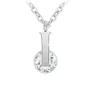 So Charm Bijoux Collier Femme So Charm - B1498-I - Collier Initiale Argenté | Femme Collier Et Pendentif