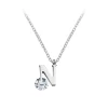 So Charm Bijoux Collier Femme So Charm - B1498-N - Collier Initiale Argenté | Femme Collier Et Pendentif