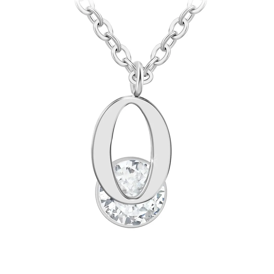 So Charm Bijoux Collier Femme So Charm - B1498-O - Collier Initiale Argenté | Femme Collier Et Pendentif
