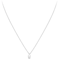 So Charm Bijoux Collier Femme So Charm - B1498-O - Collier Initiale Argenté | Femme Collier Et Pendentif