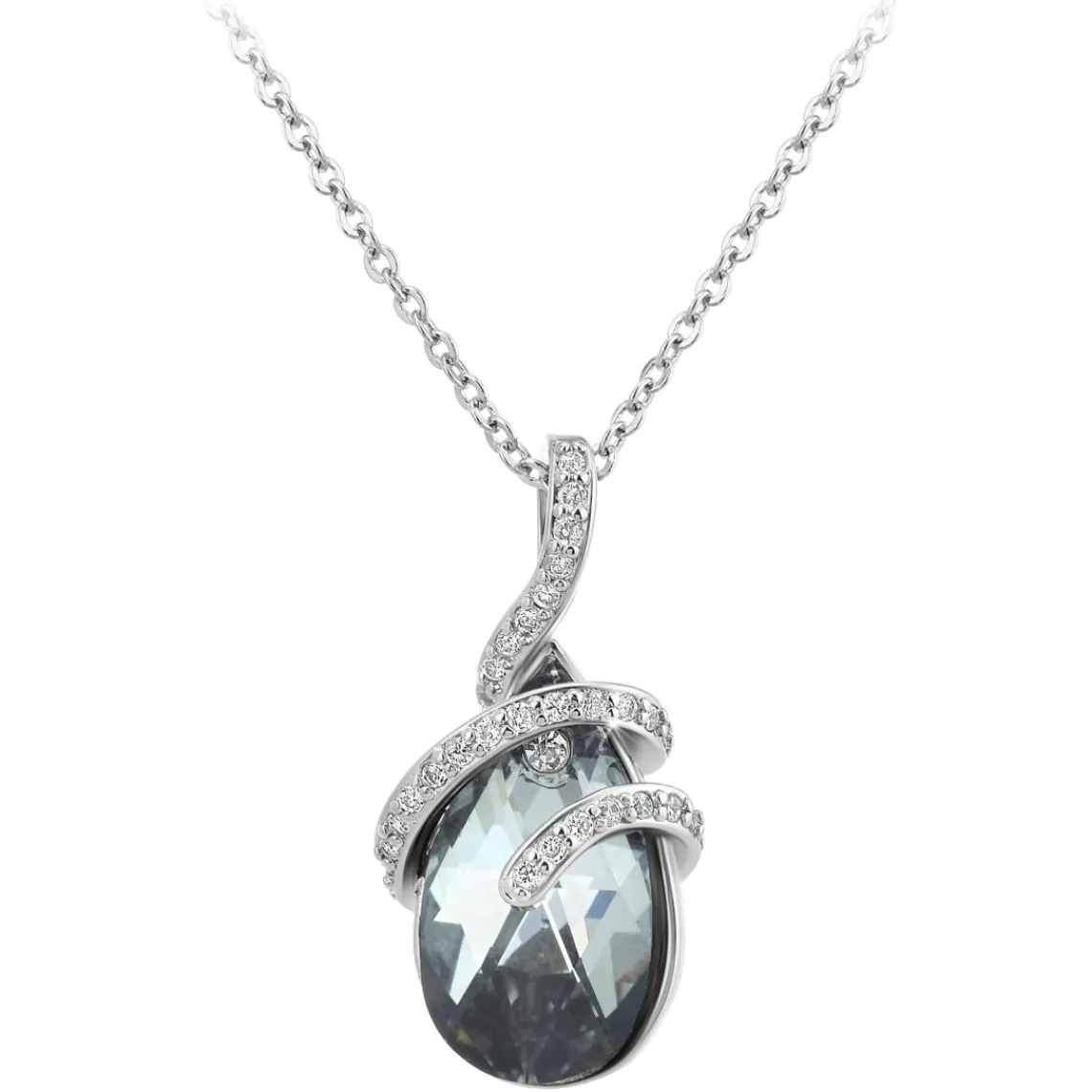 So Charm Bijoux Collier Femme So Charm - BS1435-NOIR - Collier Mode Argenté | Femme Collier Et Pendentif