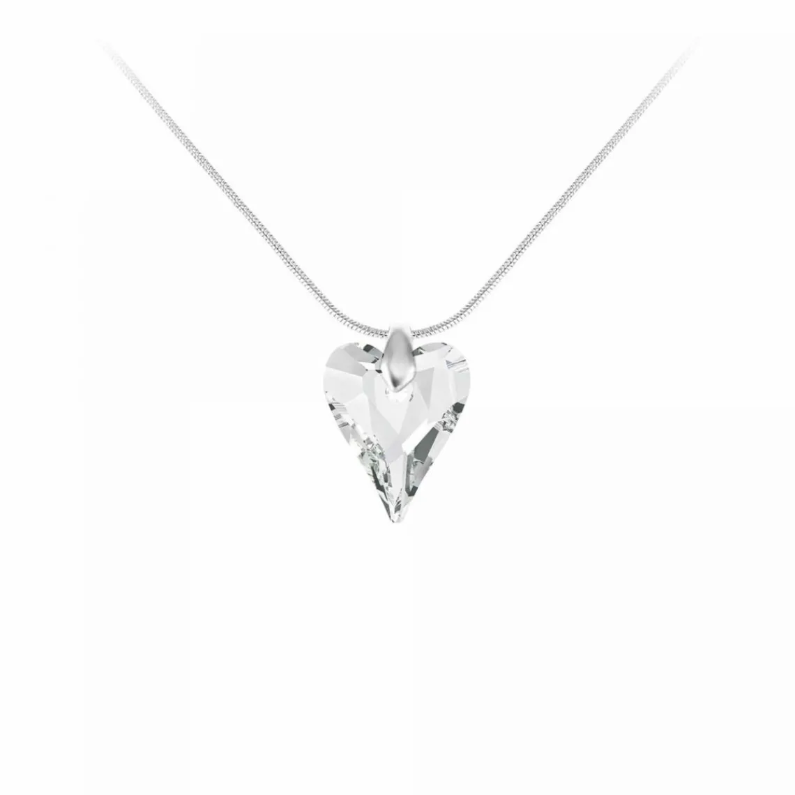 So Charm Bijoux Collier femme So Charm - BS025-SN016-CRYS Métal Argent | Femme Collier Et Pendentif