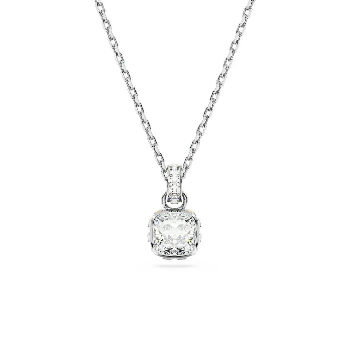 Swarovski Bijoux Collier Femme Swarovski Birthstone - 5651704 Métal rhodié Argent | Femme Collier Et Pendentif
