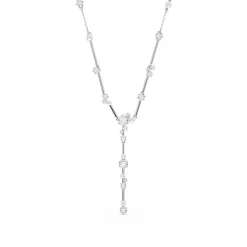 Swarovski Bijoux Collier Femme Swarovski Constella Bars - 5711830 Métal rhodié Argent | Femme Collier Et Pendentif