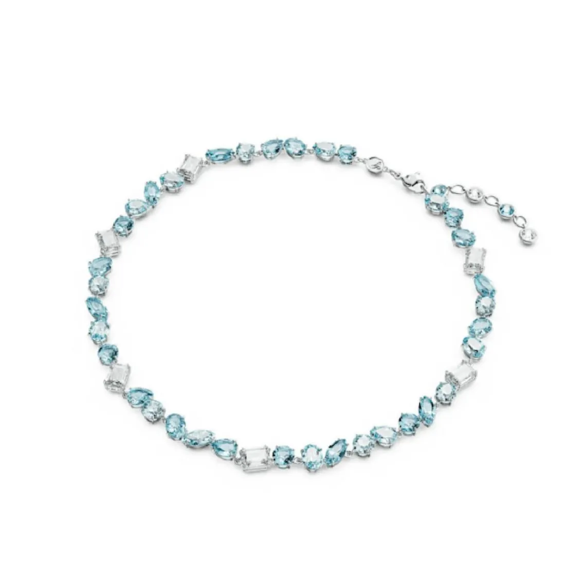 Swarovski Bijoux Collier Femme Swarovski 5666007 Gema ALL ARD - BLU/RHS | Femme Collier Et Pendentif