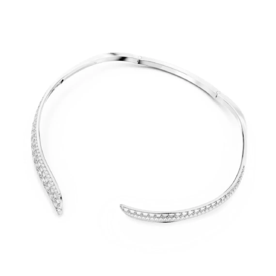 Swarovski Bijoux Collier Femme Swarovski Hyperbola ALL ARD OP 5665330 - WHI/RHS M | Femme Collier Et Pendentif