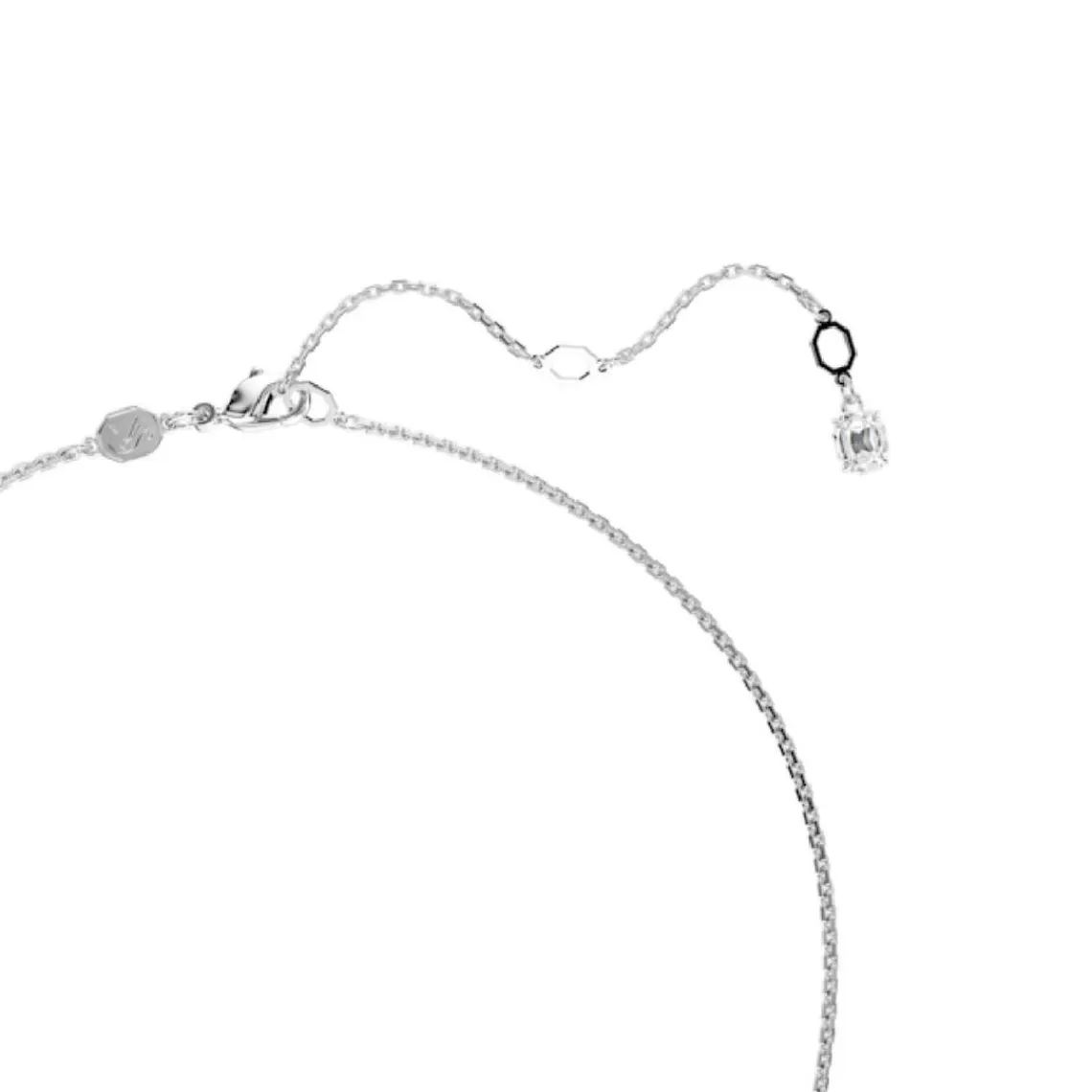 Swarovski Bijoux Collier Femme Swarovski Hyperbola L - 5679438 blanc,argent | Femme Collier Et Pendentif