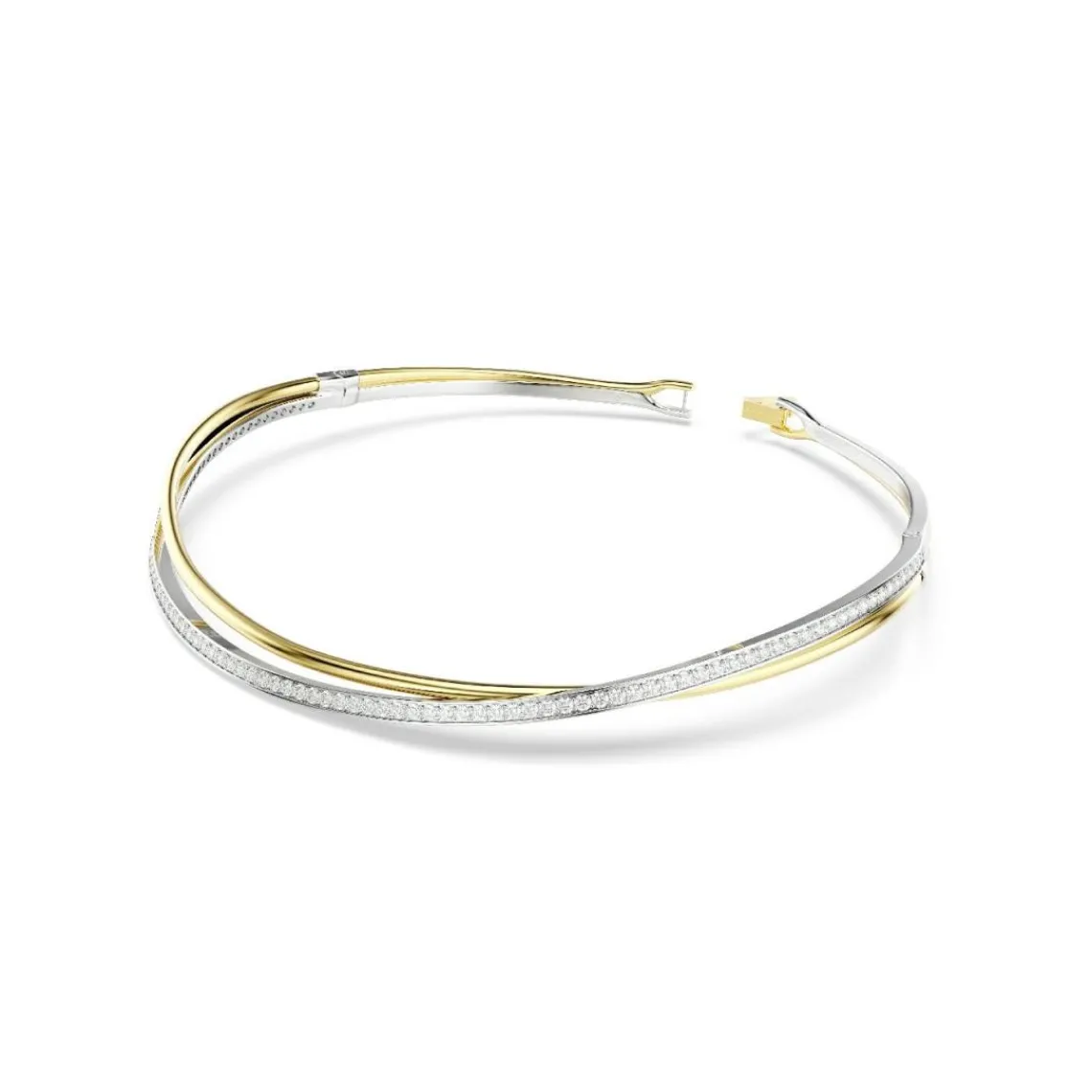 Swarovski Bijoux Collier Femme Swarovski Hyperbola - 5702408 Métal rhodié Argent | Femme Collier Et Pendentif