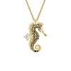 Swarovski Bijoux Collier Femme Swarovski Idyllia F Seahorse - 5690874 doré | Femme Collier Et Pendentif