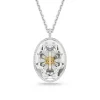 Swarovski Bijoux Collier Femme Swarovski Idyllia E - 5679917 jaune,argent | Femme Collier Et Pendentif