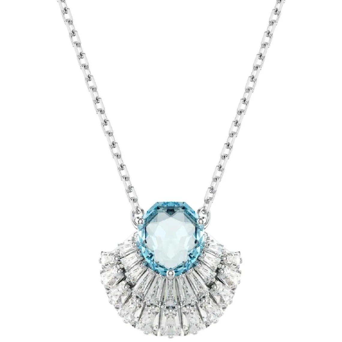 Swarovski Bijoux Collier Femme Swarovski Idyllia E - 5689195 bleu,argent | Femme Collier Et Pendentif