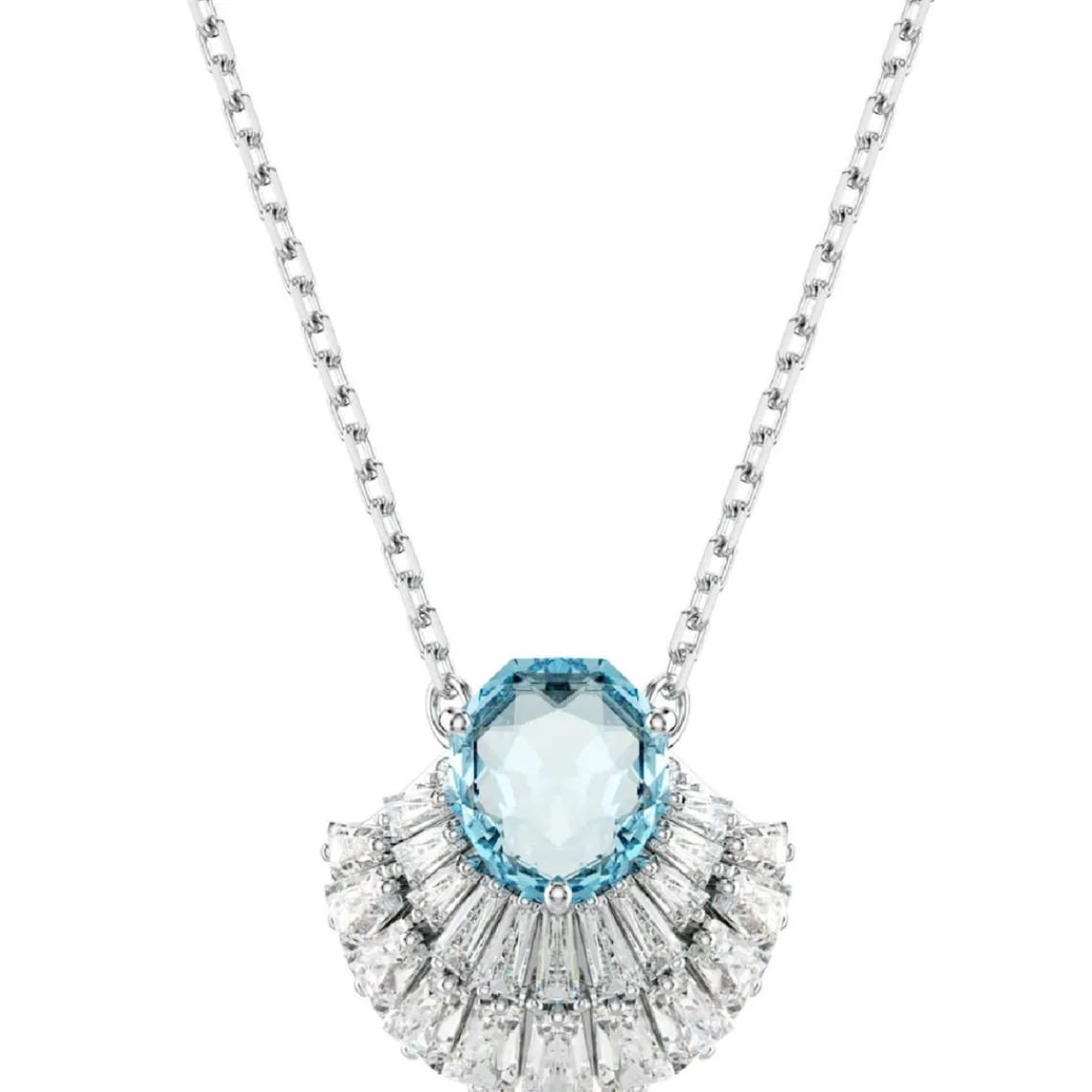 Swarovski Bijoux Collier Femme Swarovski Idyllia E - 5689195 bleu,argent | Femme Collier Et Pendentif