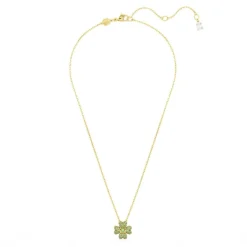 Swarovski Bijoux Collier Femme Swarovski Idyllia Dancing 5671144 - CZ Clover GRE/GOS | Femme Collier Et Pendentif