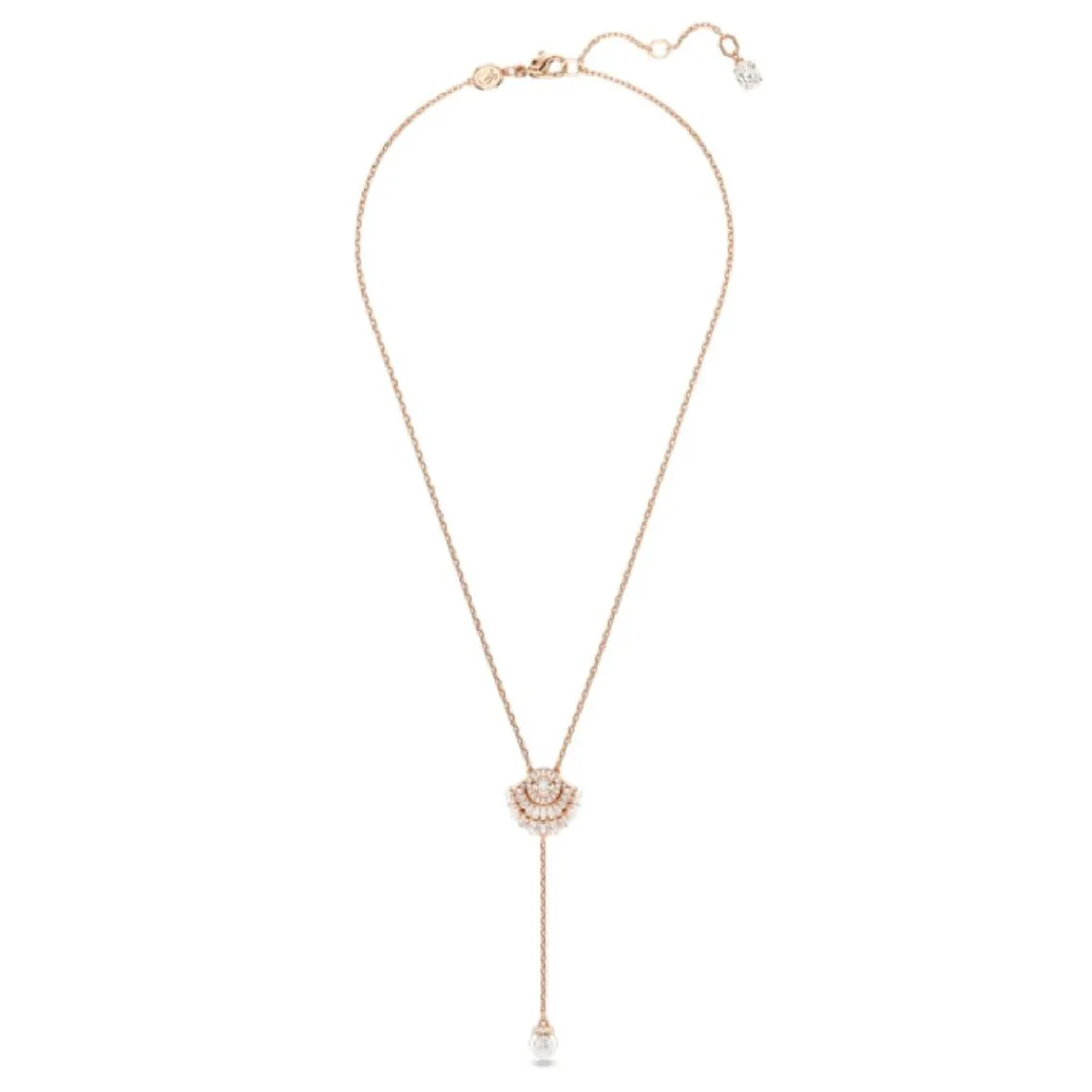 Swarovski Bijoux Collier Femme Swarovski Idyllia E Y - 5680299 doré rose,blanc | Femme Collier Et Pendentif