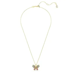 Swarovski Bijoux Collier Femme Swarovski Idyllia F Florere - 5709950 Plaqué or Multicolore | Femme Collier Et Pendentif