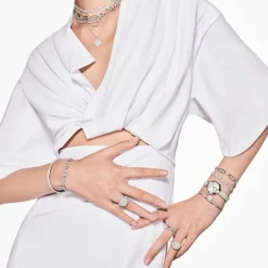 Swarovski Bijoux Collier Femme Swarovski Imber - 5682595 argent | Femme Collier Et Pendentif
