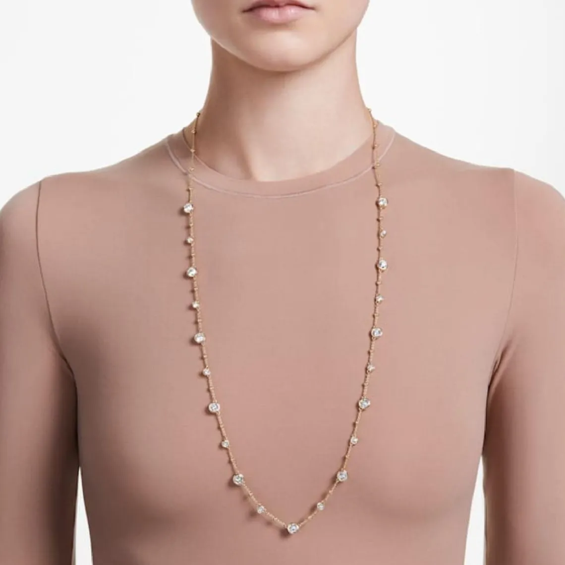 Swarovski Bijoux Collier Femme Swarovski Imber - 5680091 doré | Femme Collier Et Pendentif