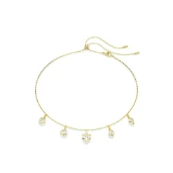 Swarovski Bijoux Collier Femme Swarovski Imber Organic - 5705463 Plaqué or Doré | Femme Collier Et Pendentif