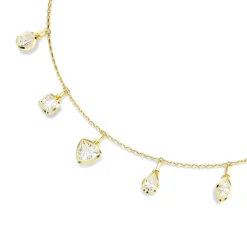 Swarovski Bijoux Collier Femme Swarovski Imber Organic - 5705463 Plaqué or Doré | Femme Collier Et Pendentif