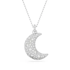 Swarovski Bijoux Collier Femme Swarovski 5666181 Luna - CRE/RHS | Femme Collier Et Pendentif