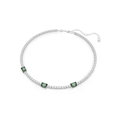 Swarovski Bijoux Collier Femme Swarovski Matrix TN 5666168 Green Stones - GRE/RHS M | Femme Collier Et Pendentif