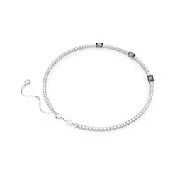 Swarovski Bijoux Collier Femme Swarovski Matrix TN 5666168 Green Stones - GRE/RHS M | Femme Collier Et Pendentif