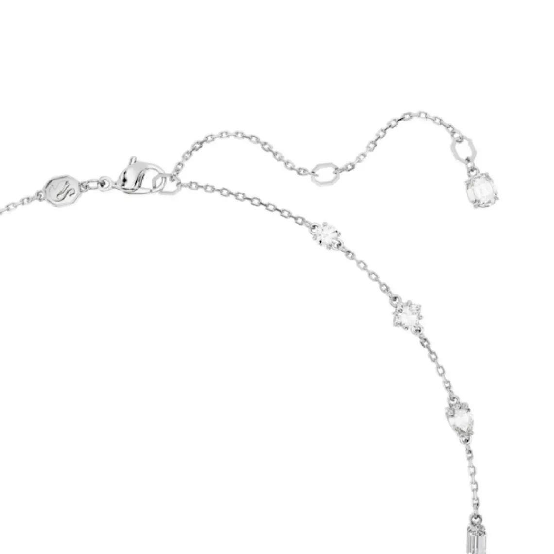 Swarovski Bijoux Collier Femme Swarovski Mesmera 5676989 - ALL ARD Scattered WHI/RHS | Femme Collier Et Pendentif