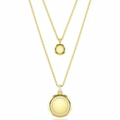 Swarovski Bijoux Collier Femme Swarovski Meteora - 5683442 doré | Femme Collier Et Pendentif