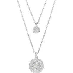 Swarovski Bijoux Collier Femme Swarovski Meteora - 5684244 argent | Femme Colliers Et Pendentifs|Collier Et Pendentif