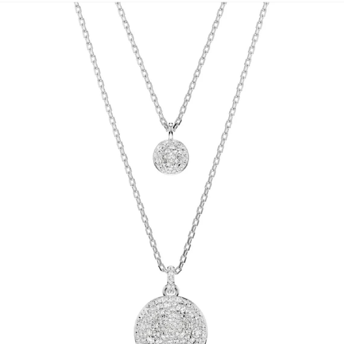 Swarovski Bijoux Collier Femme Swarovski Meteora - 5684244 argent | Femme Colliers Et Pendentifs|Collier Et Pendentif