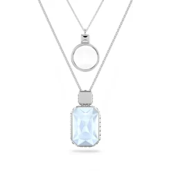 Swarovski Bijoux Collier Femme Swarovski - 5622784 Métal Rhodié Marron | Femme Collier Et Pendentif