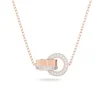 Swarovski Bijoux Collier Femme Swarovski - 5636496 Métal Doré rose | Femme Collier Et Pendentif