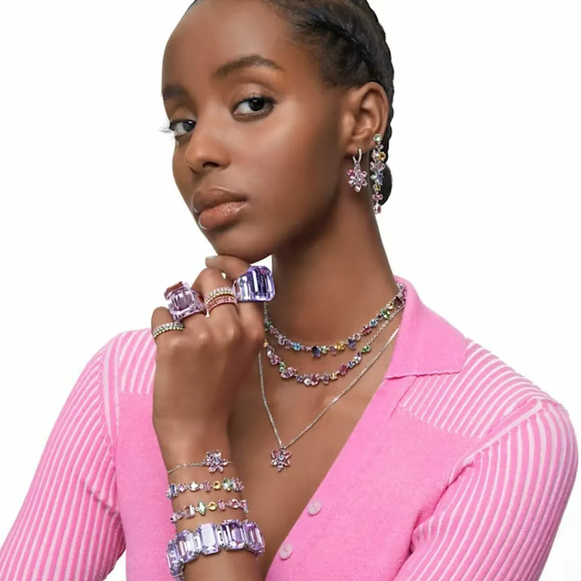 Swarovski Bijoux Collier Femme Swarovski Re Gema 5656397 ALL ARD - CRMU/RHS | Femme Collier Et Pendentif