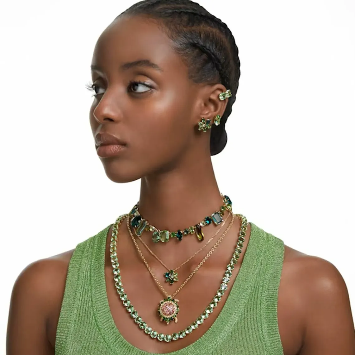Swarovski Bijoux Collier Femme Swarovski 5657388 Re Gema ALL ARD GRETC/GOS | Femme Collier Et Pendentif