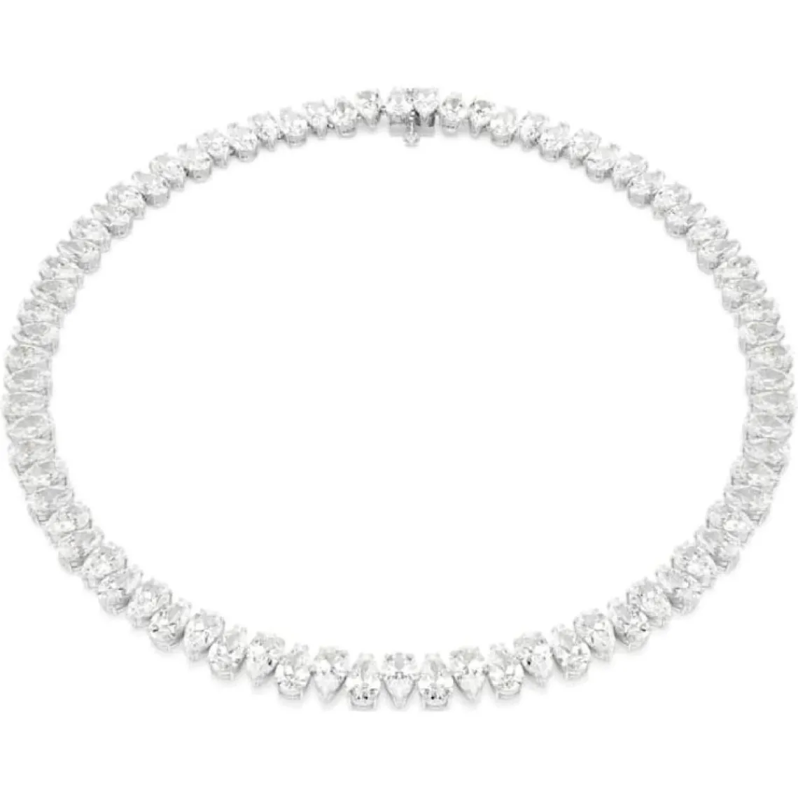 Swarovski Bijoux Collier Femme Swarovski Re Matrix - 5662277 blanc,argent | Femme Collier Et Pendentif