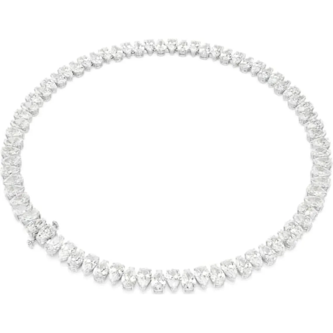 Swarovski Bijoux Collier Femme Swarovski Re Matrix - 5662277 blanc,argent | Femme Collier Et Pendentif