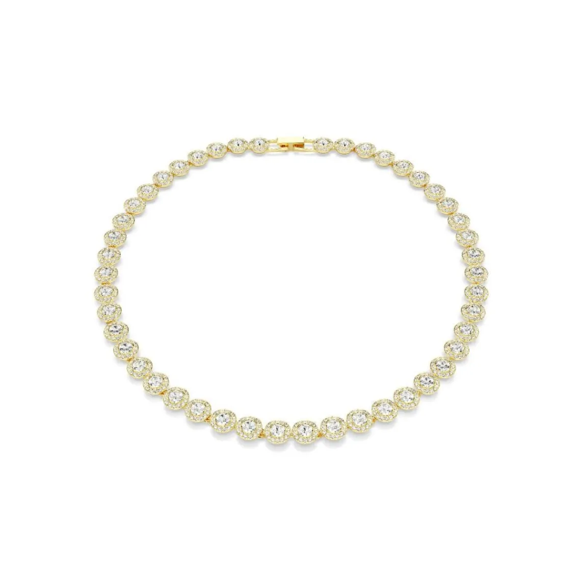 Swarovski Bijoux Collier Femme Swarovski Una Angelic - 5720505 Plaqué or Doré | Femme Collier Et Pendentif