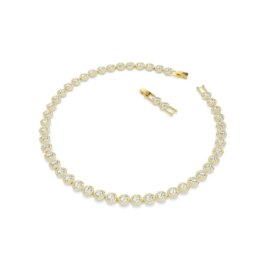 Swarovski Bijoux Collier Femme Swarovski Una Angelic - 5720505 Plaqué or Doré | Femme Collier Et Pendentif